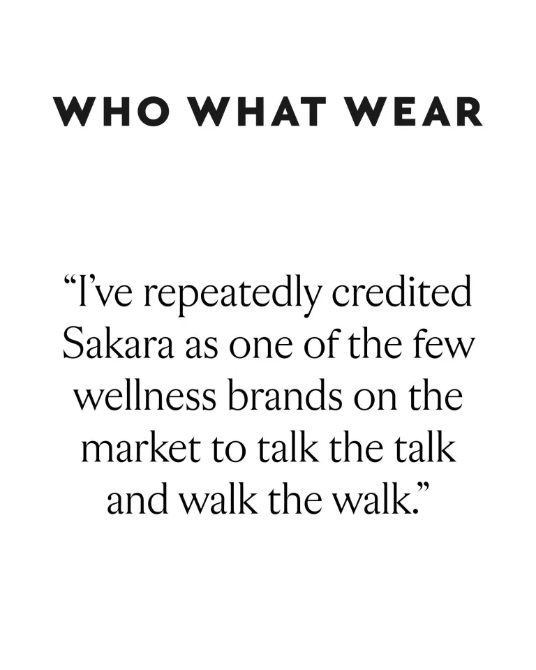 Who What Wear quote about Sakara